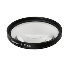 For GoPro HERO5 Sport Action Camera Proffesional 52mm 10X Macro Lens Close-up Filter