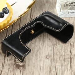 1/4 inch Thread PU Leather Camera Half Case Base for FUJIFILM XE4, For FUJIFILM XE4