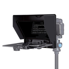 FEELWORLD TP10 Portable 10-inch Folding Teleprompter with Remote Control Lens Adapter Ring For Below 10 inches Smartphone / Tablet, TP10