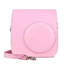Retro Full Body PU Leather Case Camera  Bag with Strap for FUJIFILM instax mini 7+, For FUJIFILM Instax Mini 7+
