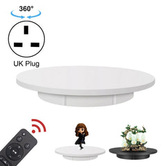 42cm Electric Rotating Display Stand Video Shooting Props Turntable, Load: 100kg, Plug-in Power, UK Plug, 42cm, UK Plug