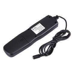 RST-7002 LCD Screen Time Lapse Intervalometer Shutter Release Digital Timer Remote Controller with C8 Cable for CANON 1D/1DS/50D/40D/30D/20D/10D/5D/7D Camera, RST-7002
