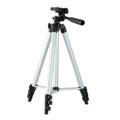 130cm 4-Section Folding Aluminum Alloy Tripod Mount with Three-Dimensional Head, L-3130 Black, L-3130 Champagne Gold, L-3130 Silver