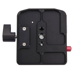 Fittest FC-501 Quick Release Assembly Aluminium Alloy Clamp Adapter with Quick Release Sliding Plate for Manfrotto Tripod 577 Replacement, FC-501