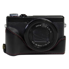 1/4 inch Thread PU Leather Camera Half Case Base for Canon G7 X Mark III / G7 X3, For Canon G7 X Mark III / G7 X3, For Canon G7 X Mark III