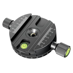 BEXIN QJ-08 Panoramic Rotary Quick Release Clamp Base Tripod Mount, QJ-08