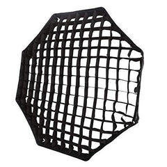 TRIOPO S120 Diameter 120cm Honeycomb Grid Octagon Softbox Reflector Diffuser for Studio Speedlite Flash Softbox, Diameter 120cm