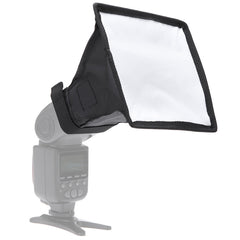 Portable Flash Folding Soft Box, Without Flash Light Holder, Size: 15 x 17 cm(Black + White), 15x17cm Rectangle