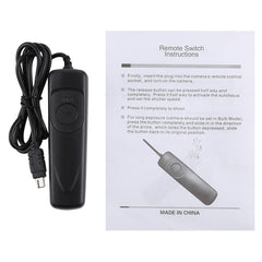 Cuely MC-DC2 Remote Switch Shutter Release Cord for Nikon D7100 / D7200 / D5500 / D5600, MC-DC2