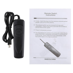Cuely RM-VPR1 Remote Switch Shutter Release Cord for Sony A58 / NEX-3NL / A7 / A3000 / A6000 / HX300 / RX10011, RM-VPR1