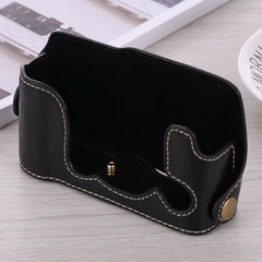 1/4 inch Thread PU Leather Camera Half Case Base for FUJIFILM X-A3 / X-A10, For FUJIFILM XA3