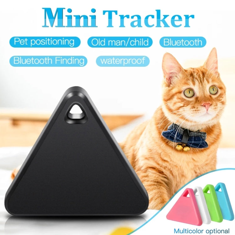 HCX003 Triangle Two-way Smart Bluetooth Anti-lost Keychain Finder, HCX003 Black, HCX003 Pink, HCX003 Green, HCX003 White