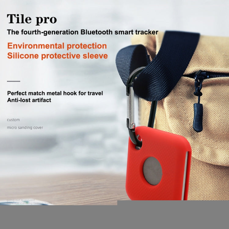 Bluetooth Smart Tracker Silicone Case for Tile Pro, For Tile Pro