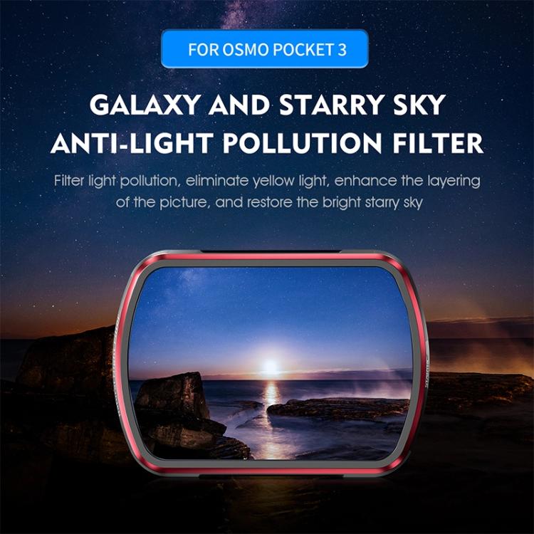 For DJI OSMO Pocket 3 STARTRC Star Lens Filter, Star