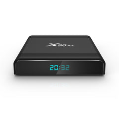 X96 Air 8K Smart TV BOX Android 9.0 Media Player with Remote Control, Quad-core Amlogic S905X3, RAM: 4GB, ROM: 64GB, Dual Band WiFi, Bluetooth, AU Plug, 4GB+64GB