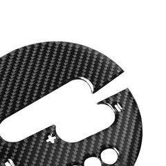Car Carbon Fiber Gear Shift Panel Decorative Sticker for Nissan 370Z Z34 2009-, Gear Shift Panel Left Drive, Gear Shift Panel Right Drive