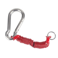 RV Trailer Spring Safety Rope Breakaway Cable, M8 x 80mm