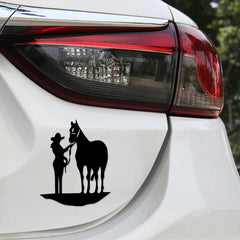 5 PCS Car Waterproof Horse Pattern Sticker, Horse Pattern