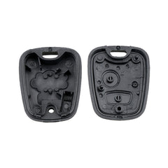 Car Key Case for Peugeot 2-button Straight Board with 206 Socket, without Blade, For Peugeot