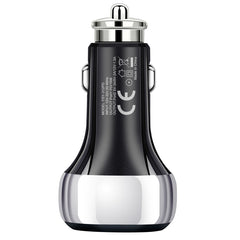 YSY-312PD QC3.0 USB + PD 18W USB-C / Type-C Dual Ports Fast Charging Car Charger, PD 18W