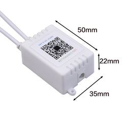 JH-RGB02 DC5.5x2.1mm Interface Bluetooth LED RGB Controller with 24 Keys Remote Controller, JH-RGB02