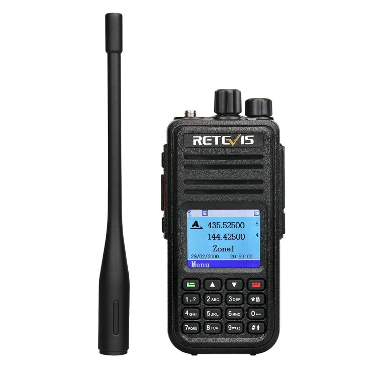 RETEVIS RT3S 136-174MHz + 400-480MHz 3000CH Handheld DMR Digital Two Way Radio Walkie Talkie, RT3S