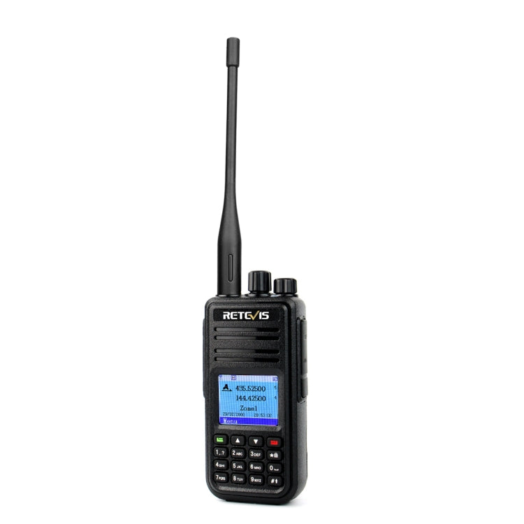 RETEVIS RT3S 136-174MHz + 400-480MHz 3000CH Handheld DMR Digital Two Way Radio Walkie Talkie, GPS Version, RT3S, GPS Version