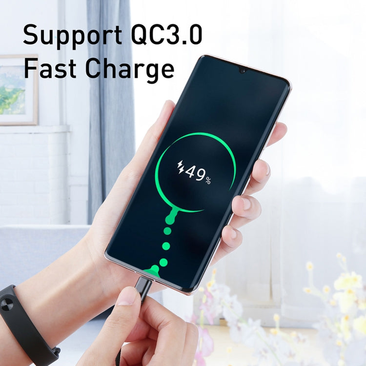 100W 5A USB-C / Type-C Male to USB-C / Type-C Male PD Fast Charging Braided Data Cable, 1m, 1.5m, 2m