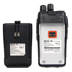 1 Pair RETEVIS RT21 2.5W US Frequency 400-480MHz 16CH Handheld Walkie Talkie, US Plug, RT21 US Plug