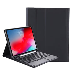 YT098B-A Detachable Candy Color Skin Feel Texture Round Keycap Bluetooth Keyboard Leather Case with Touch Control For iPad Air 11 2024 / 2025 / Air 4 10.9 2020 / Air 5 10.9 2022 (Purple), For iPad 10.2 (2020) & (2019) / Air 3 10.5 inch / Pro 10.5 inch ...