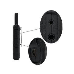 1 Pair RETEVIS RT18 16CHS FRS Dual PTT Handheld Walkie Talkie, US Plug, RT18, US Plug