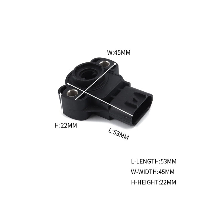 A2146 Car Throttle Position Sensor 4672026 for Chrysler / Dodge, For Chrysler