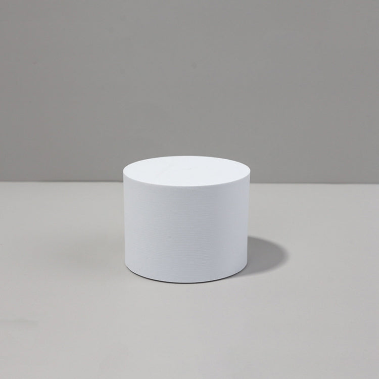 Geometric Cube Solid Color Photography Photo Background Table Shooting Foam Props, 10 x 6cm Cylinder, Cuboid Doo, 7.6 x 6cm Cylinder