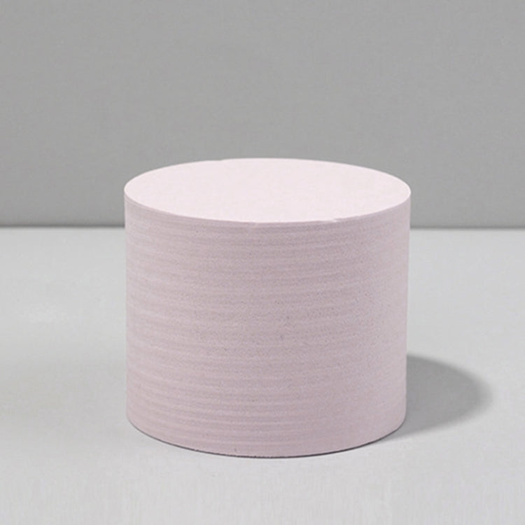 Geometric Cube Solid Color Photography Photo Background Table Shooting Foam Props, 10 x 6cm Cylinder, Cuboid Doo, 7.6 x 6cm Cylinder