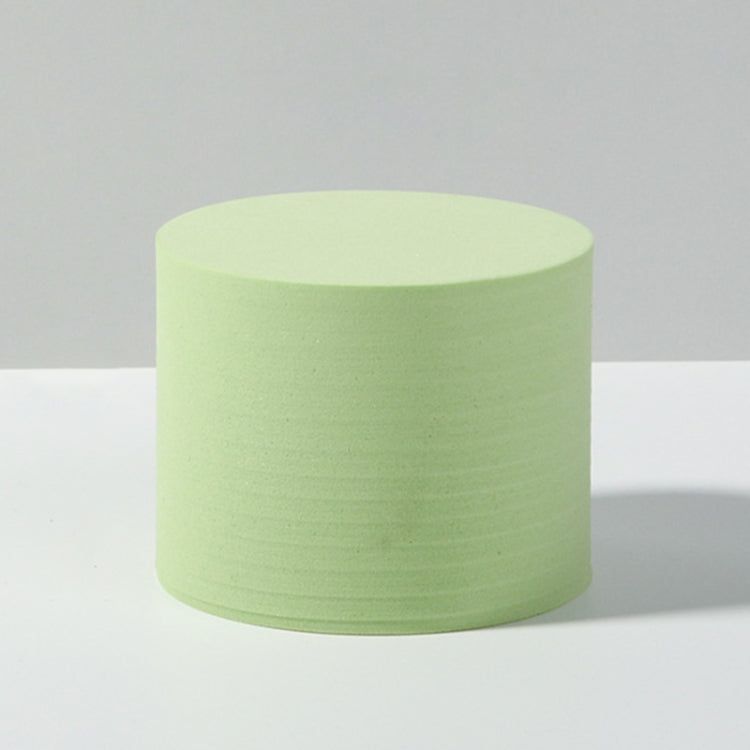 Geometric Cube Solid Color Photography Photo Background Table Shooting Foam Props, 10 x 6cm Cylinder, Cuboid Doo, 7.6 x 6cm Cylinder
