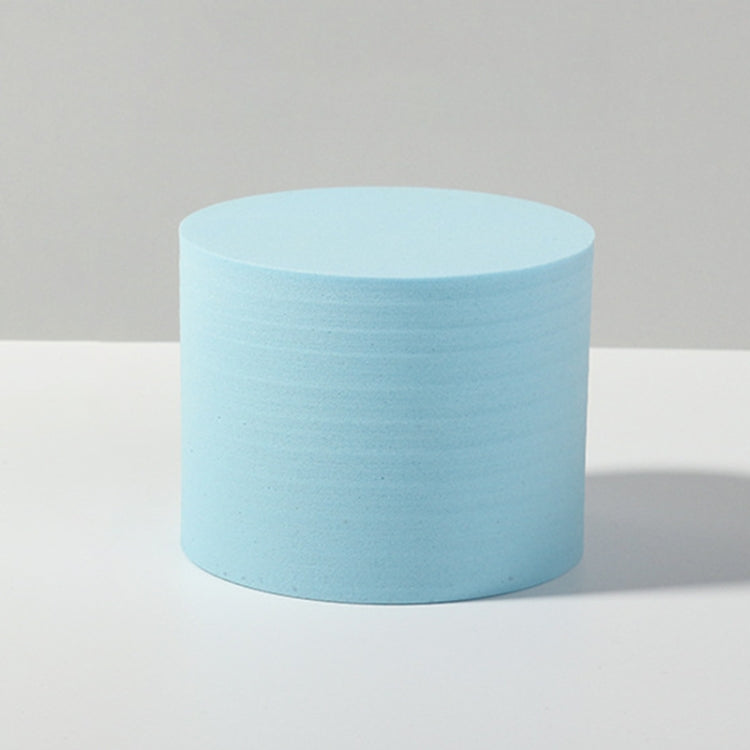 Geometric Cube Solid Color Photography Photo Background Table Shooting Foam Props, 10 x 6cm Cylinder, Cuboid Doo, 7.6 x 6cm Cylinder