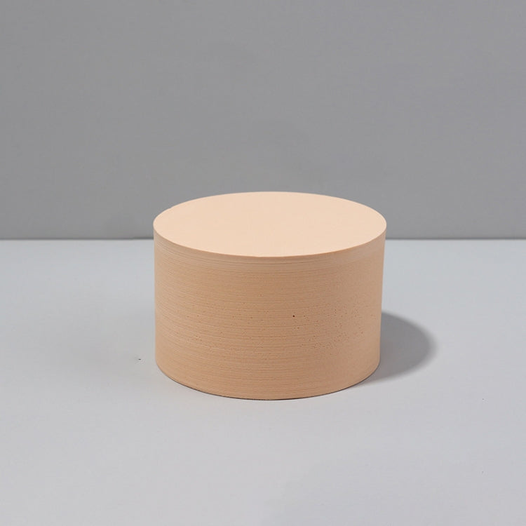 Geometric Cube Solid Color Photography Photo Background Table Shooting Foam Props, 10 x 6cm Cylinder, Cuboid Doo, 7.6 x 6cm Cylinder