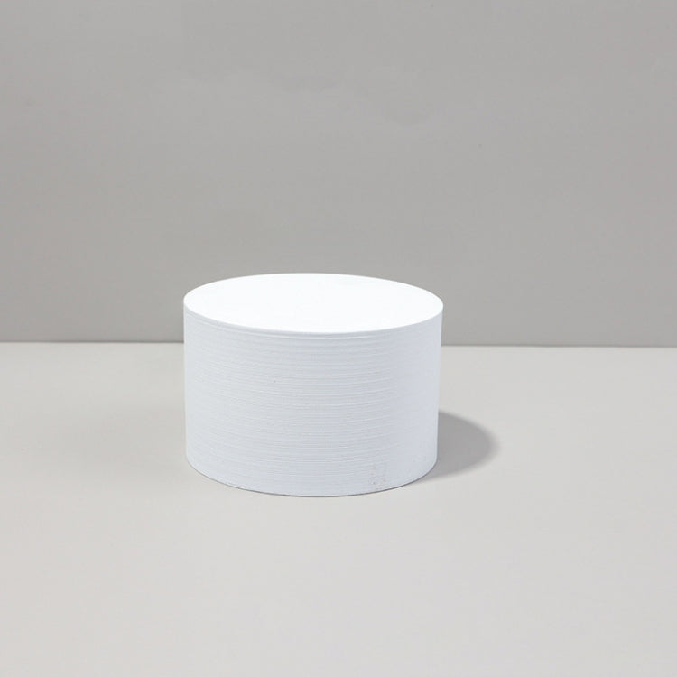 Geometric Cube Solid Color Photography Photo Background Table Shooting Foam Props, 10 x 6cm Cylinder, Cuboid Doo, 7.6 x 6cm Cylinder