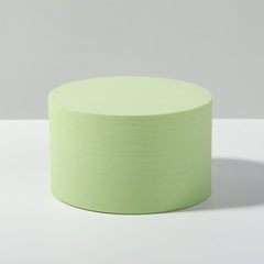 Geometric Cube Solid Color Photography Photo Background Table Shooting Foam Props, 10 x 6cm Cylinder, Cuboid Doo, 7.6 x 6cm Cylinder