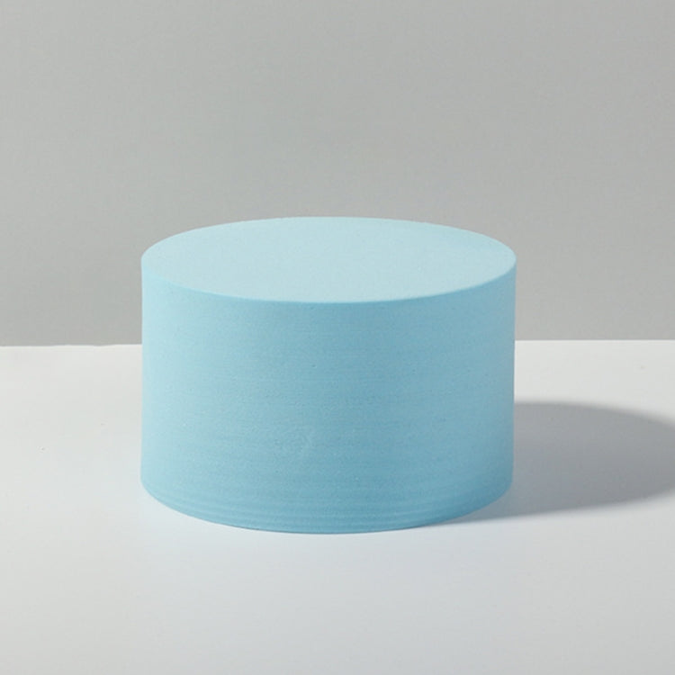Geometric Cube Solid Color Photography Photo Background Table Shooting Foam Props, 10 x 6cm Cylinder, Cuboid Doo, 7.6 x 6cm Cylinder