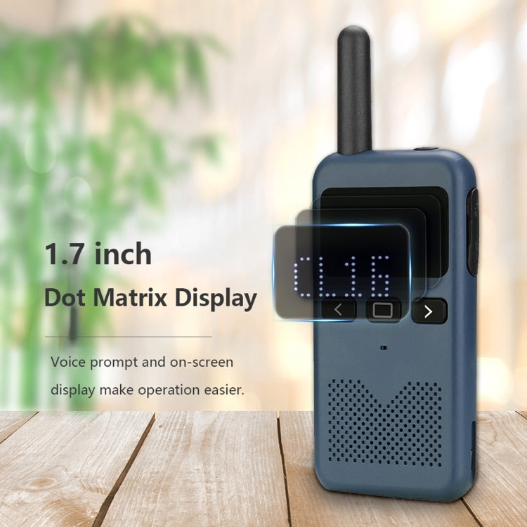 RETEVIS RB619 PMR446 16CHS License-free Two Way Radio Handheld Walkie Talkie, EU Plug, RB619