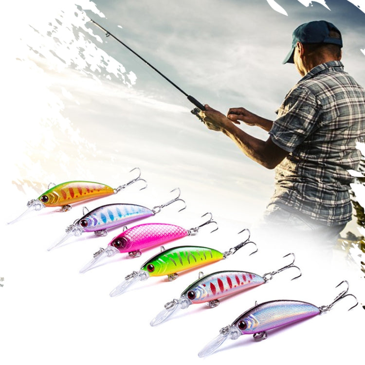 HENGJIA Long Throw Bionic Cocked Mouth Fake Bait Fishing Three-jaw Treble Hooks, 10 PCS 6, 10 PCS 1, 10 PCS 2, 10 PCS 3, 10 PCS 4, 10 PCS 5