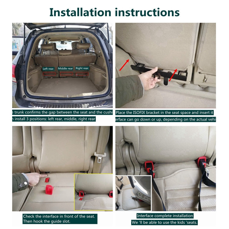 ZL-2022 Universal ISOFIX + Latch Children Seat Interface, ZL-2022