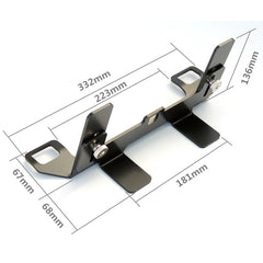 ZL-2052 Car Universal Children Safety Seat ISOFIX Interface Bracket Latch Retainer, ZL-2052