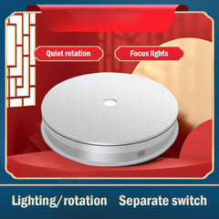 20cm Electric Rotating Turntable Display Stand Video Shooting Props Turntable for Photography, 20cm 110V US Plug, 20cm 220V EU Plug, 20cm 220V UK Plug, 20cm 220V AU Plug