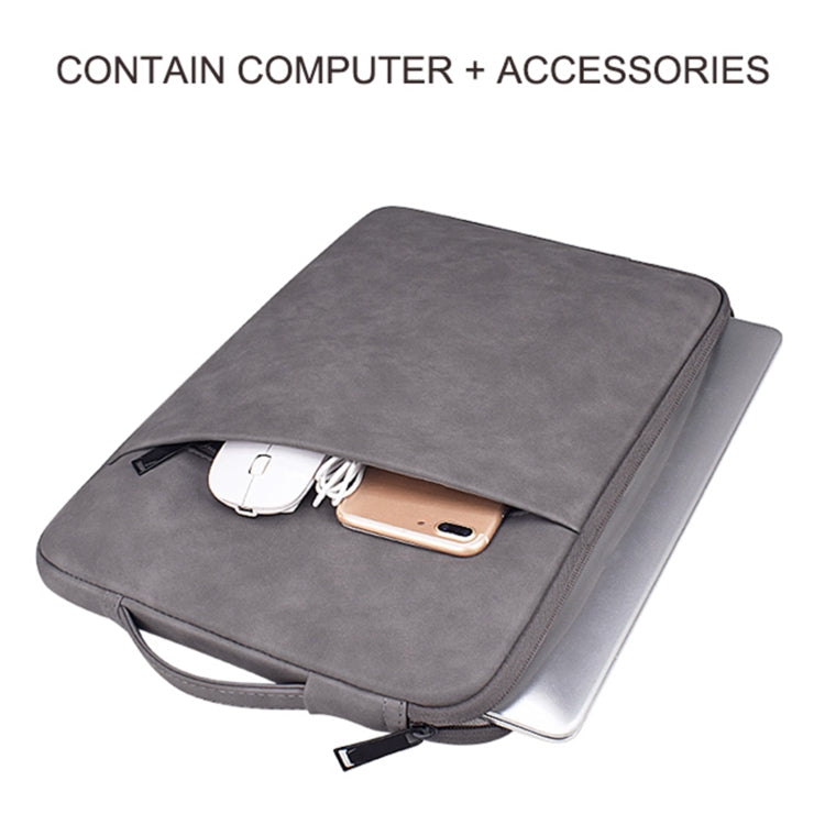ND08 Sheepskin Notebook Iner Bag, 13.3 inch, 14.1-15.4 inch