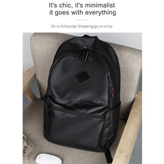 SJ03 13-15.6 inch Universal Large-capacity Laptop Backpack with USB Charging Port & Headphone Port
