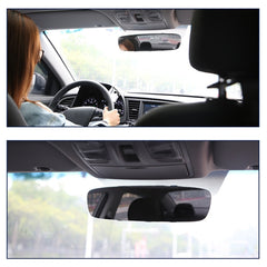 Car Rearview Retrofit Frameless Clear Large Mirror, 3R-337 Curved Mirror 250mm