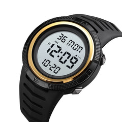 SKMEI 1632 Dual Time Display Luminous Electronic Watch, Support Alarm Clock