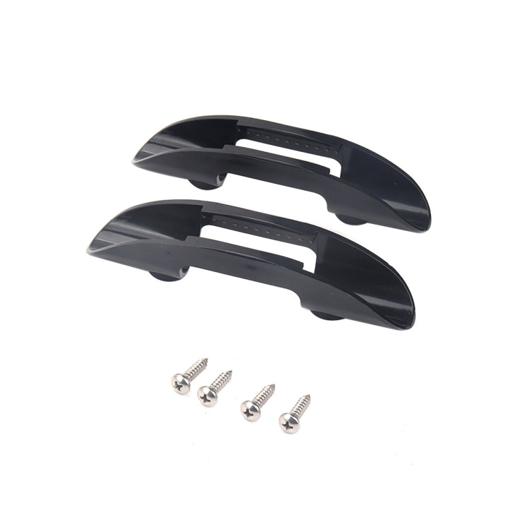 Boat / Kayak Oar Plastic Fixing Buckle Paddle Clip Holder with Screws, A5959 2 PCS